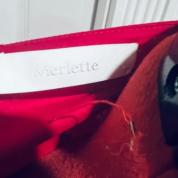 EUC ❤️ Merlette Swing Dress in Red ❤️ Large ❤️ - Picture 6 of 6